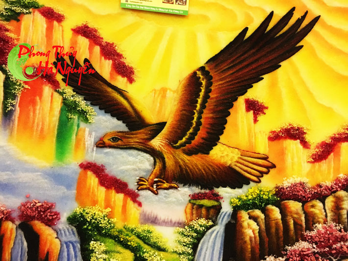 tranh đá quý đại bàng